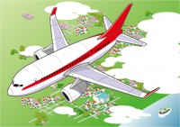 飛行機イラスト